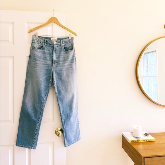 SLVRLAKE London High Rise Straight Ankle Jeans - Picture 3 of 6